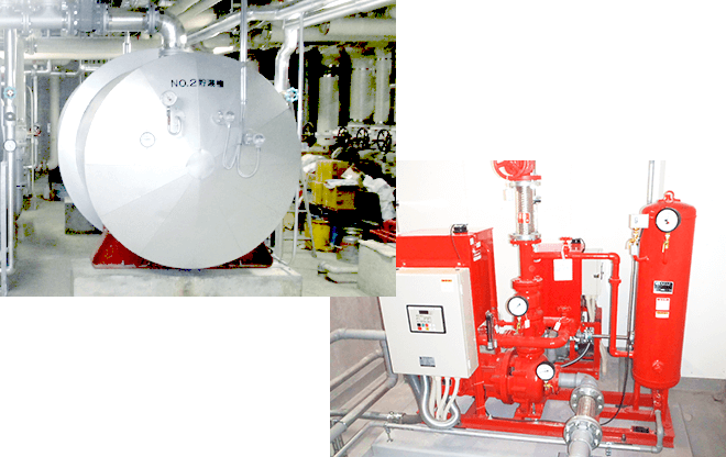 給排水衛生・防災設備工事の写真